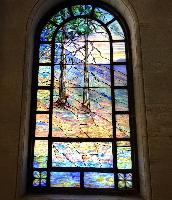 New York, New York City, Brooklyn, Cypress Hills Cemetery, Cypress Hills Abbey: landscape