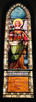 Iowa, Dubuque, St. John's Episcopal Church: Seymour Memorial Window:  angel