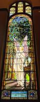 Iowa, Dubuque, St. Luke's Methodist Church: Hancock Memorial Window:  Angel of Victory