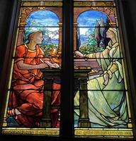 Chapman Memorial Window: St. Augustine and St. Monica Chapman Memorial Window: St. Augustine and St. Monica