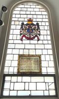 New York, New York City, Brooklyn, Flatbush Reformed Church: ornamental windows