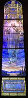 Texas, San Juan, Gelman Stained Glass Museum: Butler Memorial:  Ascension