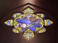 Texas, San Juan, Gelman Stained Glass Museum: Cherubim