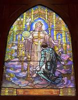 Howell Memorial Window: St. John the Divine at Patmos Howell Memorial Window: St. John the Divine at Patmos