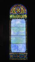 Texas, San Juan, Gelman Stained Glass Museum: ornamental windows