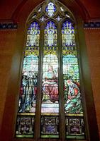 New York, New York City, Brooklyn, Grace Episcopal Church: Boocock Memorial Window:  Christ in the House of Mary and Martha