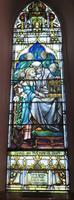 New Jersey, Madison, Grace Episcopal Church: Vanderbilt Memorial Window:  Education of the Virgin