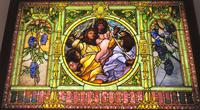 Illinois, Evanston, Halim Time and Glass Museum: Thompson Memorial Window:  Recreation and Music