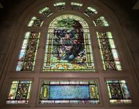 Ohio, Columbus, Green Lawn Cemetery, Huntington Mausoleum: Dalton Memorial Window:  The Good Samaritan
