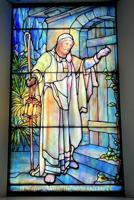 Holland Memorial Window: Christ Knocking at the Door Holland Memorial Window: Christ Knocking at the Door
