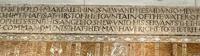 Ohio, Cleveland, Lake View Cemetery, Wade Memorial Chapel: Wade Memorial Mosaic:  scripture