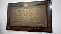 Reid Memorial Tablet Reid Memorial Tablet