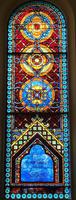 Wisconsin, Milwaukee, St. Paul's Episcopal Church: Hawley Memorial Window:  ornamental