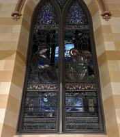 New York, New York City, Manhattan, Church of the Ascension: Neilson Memorial Window:  The Annunciation