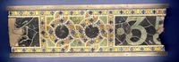 fragment of Tiffany Studios building signage fragment of Tiffany Studios building signage