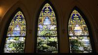 New York, New York City, Brooklyn, Packer Collegiate Institute: Crittenden Memorial Window:  Science and Literature