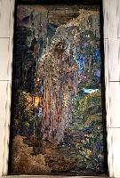 Illinois, Chicago, Rosehill Cemetery, Community Mausoleum: Sears Memorial Mosaic:  Good Shepherd