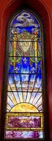 New Jersey, New Brunswick, Rutgers University, Kirkpatrick Chapel: Class of 1899 Memorial Window:  ornamental