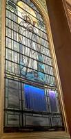 New York, New York City, Manhattan, Holy Trinity Ukrainian Church: Pace Memorial Window:  Good Shepherd