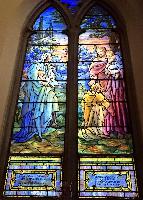 New Jersey, Hackensack, Second Reformed Church: Johnson Memorial Window:  Christ Blessing Little Children