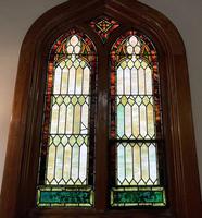 New York, Beacon, St. Andrew's Church: ornamental windows