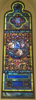 New York, New York City, Manhattan, St. James' Church: Smithers Memorial Window:  And in the morn those Angel faces smile