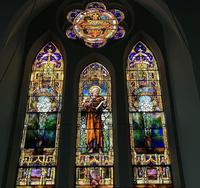 Knevels Memorial Window: Apotheosis of St. Luke Knevels Memorial Window: Apotheosis of St. Luke