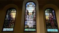 New Jersey, Paterson, St. Paul's Episcopal Church: Hall Memorial Window:  Angel of Resurrection