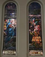 New York, New York City, Brooklyn, Church of St. Luke and St. Matthew: Gardner Memorial Window:  Adoration of the Magi