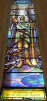 New York, New York City, Brooklyn, Church of St. Luke and St. Matthew: Martin Memorial Window:  Archangel Gabriel