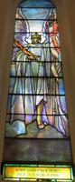New York, New York City, Brooklyn, Church of St. Luke and St. Matthew: Martin Memorial Window:  Archangel Raphael