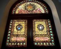 Illinois, Waukegan, Christ Episcopal Church: Parks Memorial Window:  ornamental