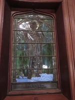 New York, Saranac Lake, Trudeau Sanatorium, Baker Memorial Chapel: Lake Memorial Window:  Christ and St. Luke