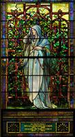 Connecticut, Hartford, Center Church: Hooker Memorial Window:  Hope