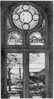 Georgia, Augusta, First Baptist Church: Bothwell Memorial Window:  landscape