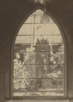 North Carolina, Brevard, St. Philip's Episcopal Church: Breese Memorial Window:  Hospitality and Charity