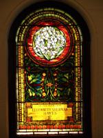 New York, Buffalo, Episcopal Church of the Good Shepherd: Hayes Memorial Window:  Lilies