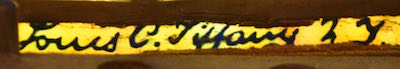 item signature has a photo