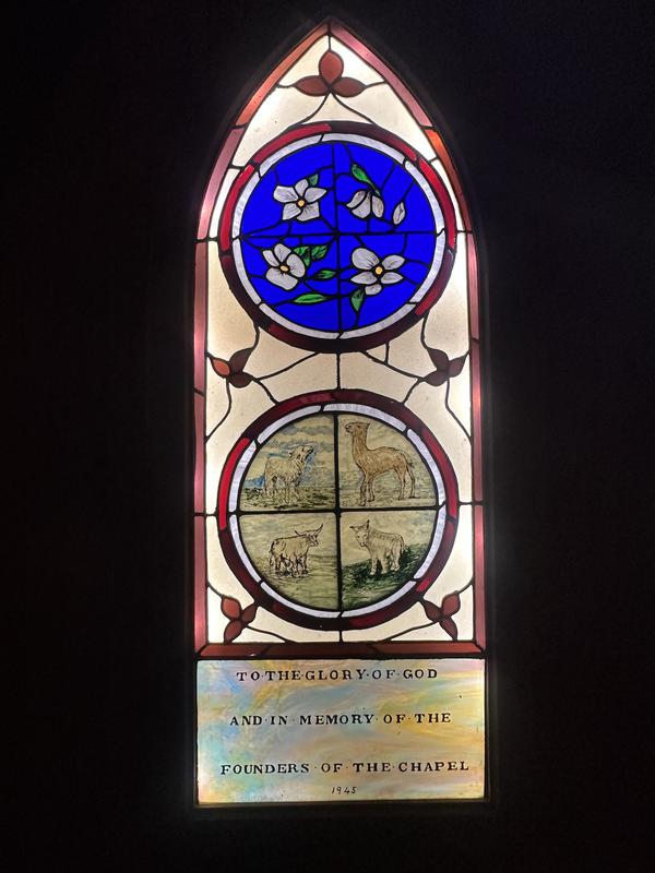 Demarest Commemorative and Founders Memorial Window:  Trinity Window