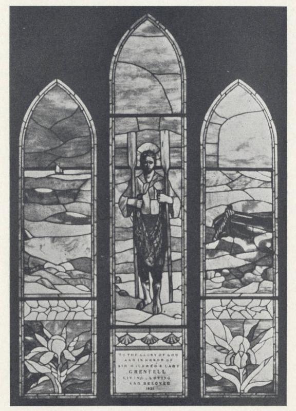 Grenfell Commemorative Window:  St. Andrew the Fisherman