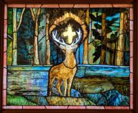 Van Brunt Memorial Window:  Vision of St. Hubert