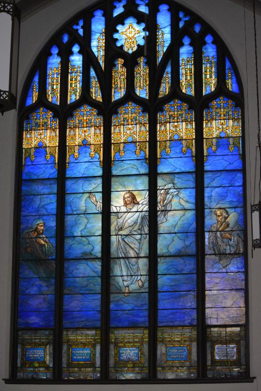 Willson Memorial Window:  The Transfiguration