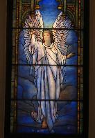 West Virginia, Huntington, Trinity Episcopal Church: Emmons Memorial Window:  Angel of Hope